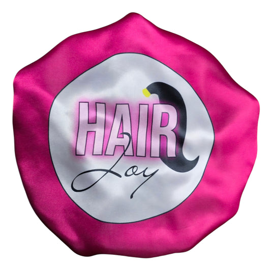Satin Reversible Bonnet-Pink