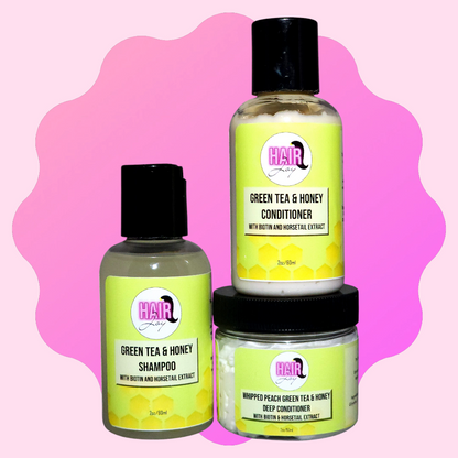 Green Tea & Honey Trio-Sample Size