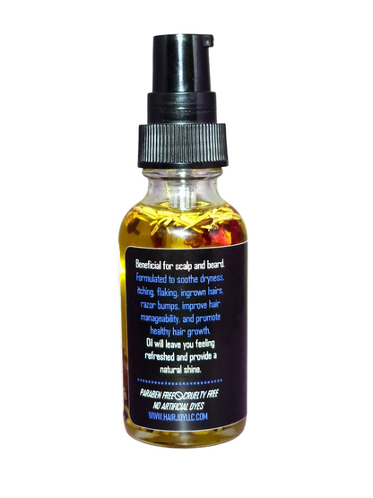 Men's Herbal Infused Scalp & Beard Oil