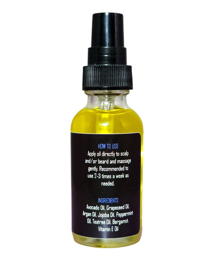 Men's Nourishing Scalp & Beard Oil