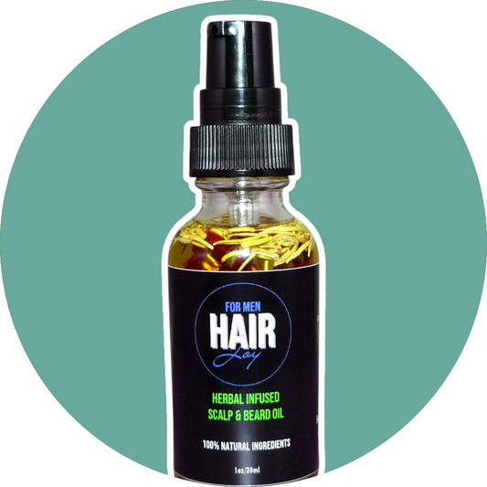 Men's Herbal Infused Scalp & Beard Oil