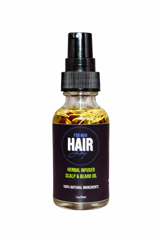 Men's Herbal Infused Scalp & Beard Oil