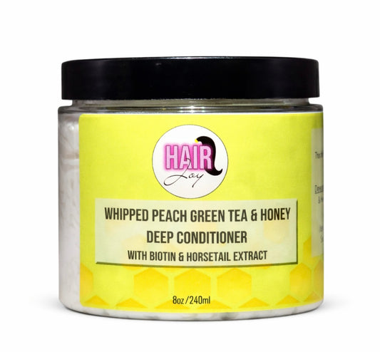 Whipped Peach Green Tea & Honey Deep Conditioner-Full Size